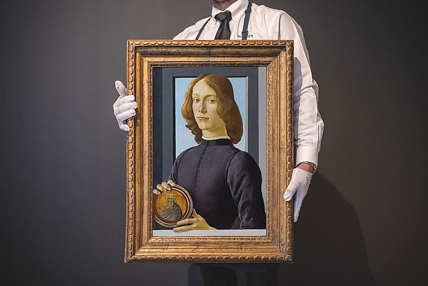 Rekordowa aukcja obrazu Sandro Botticellego