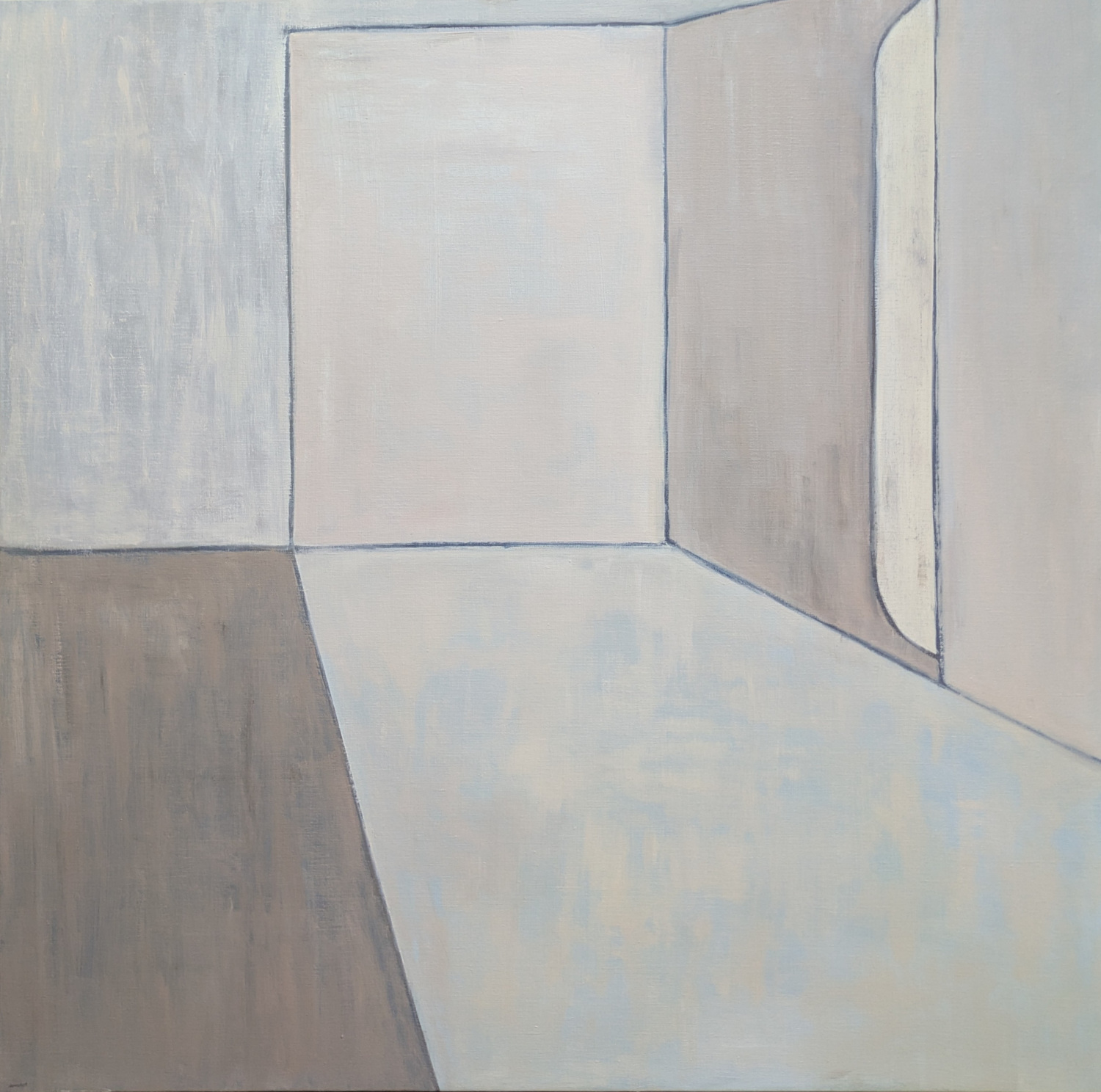 architektoniczna abstrakcja Tomka Pilikowskiego sprzyjajaca koncentracji w pracy