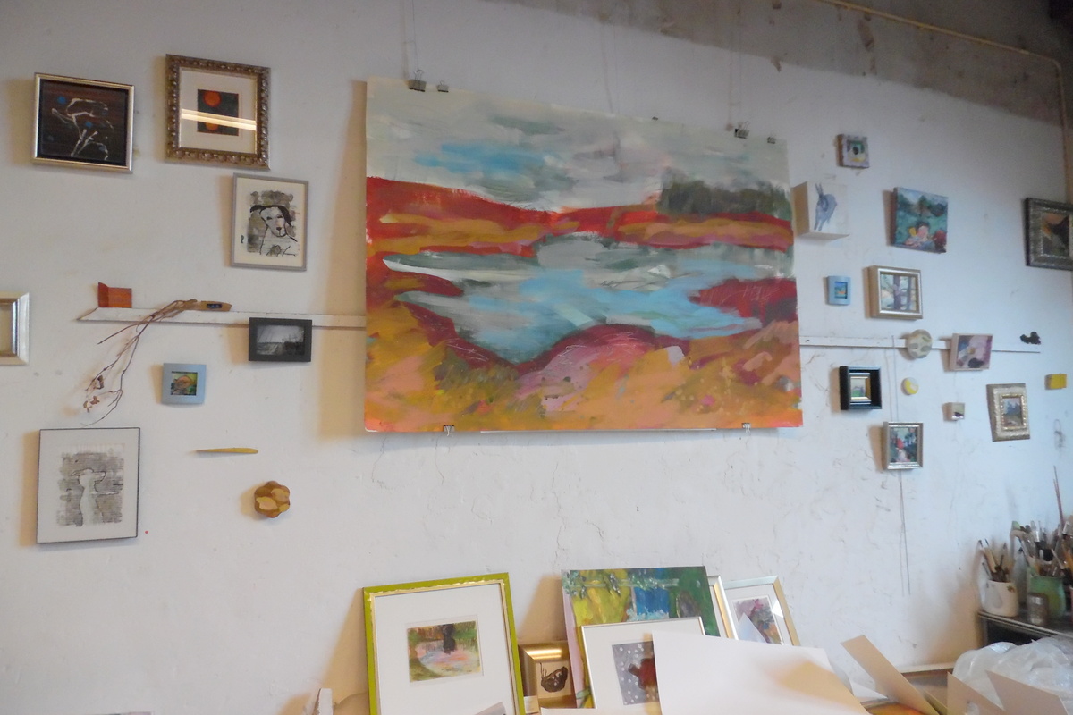 obraz na ścianie artystki Matilde Zijp