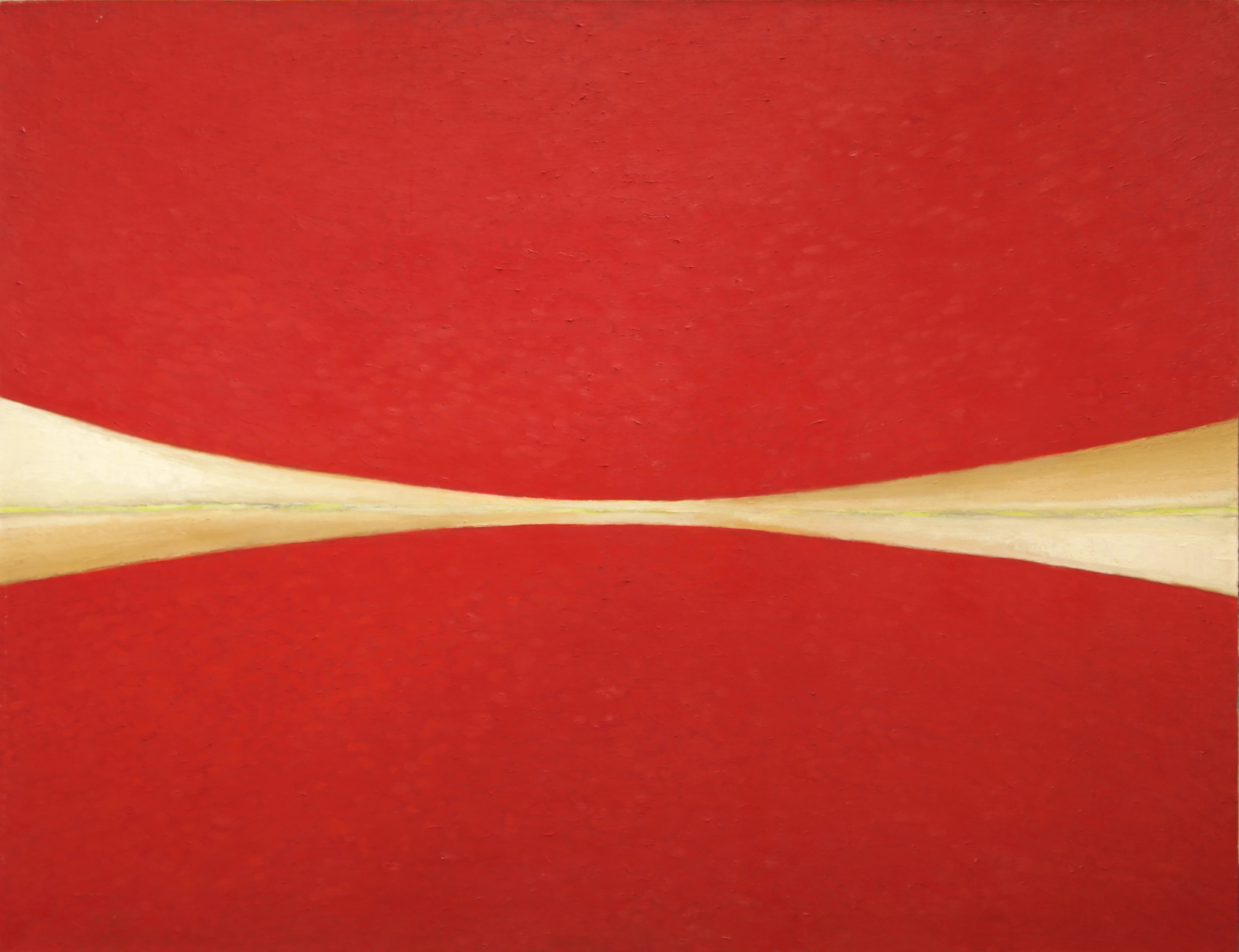 abstrakcja, czerwień i biel, obraz abstrakcyjny, żywy kolor, ciepła barwa