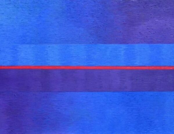 abstrakcja, linie, pasy, kolory, geometria, symetria, niebieski, czerwony, granatowy