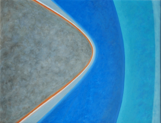 abstrakcja, linie, pasy, kolory, geometria, symetria, niebieski, granatowy, szary