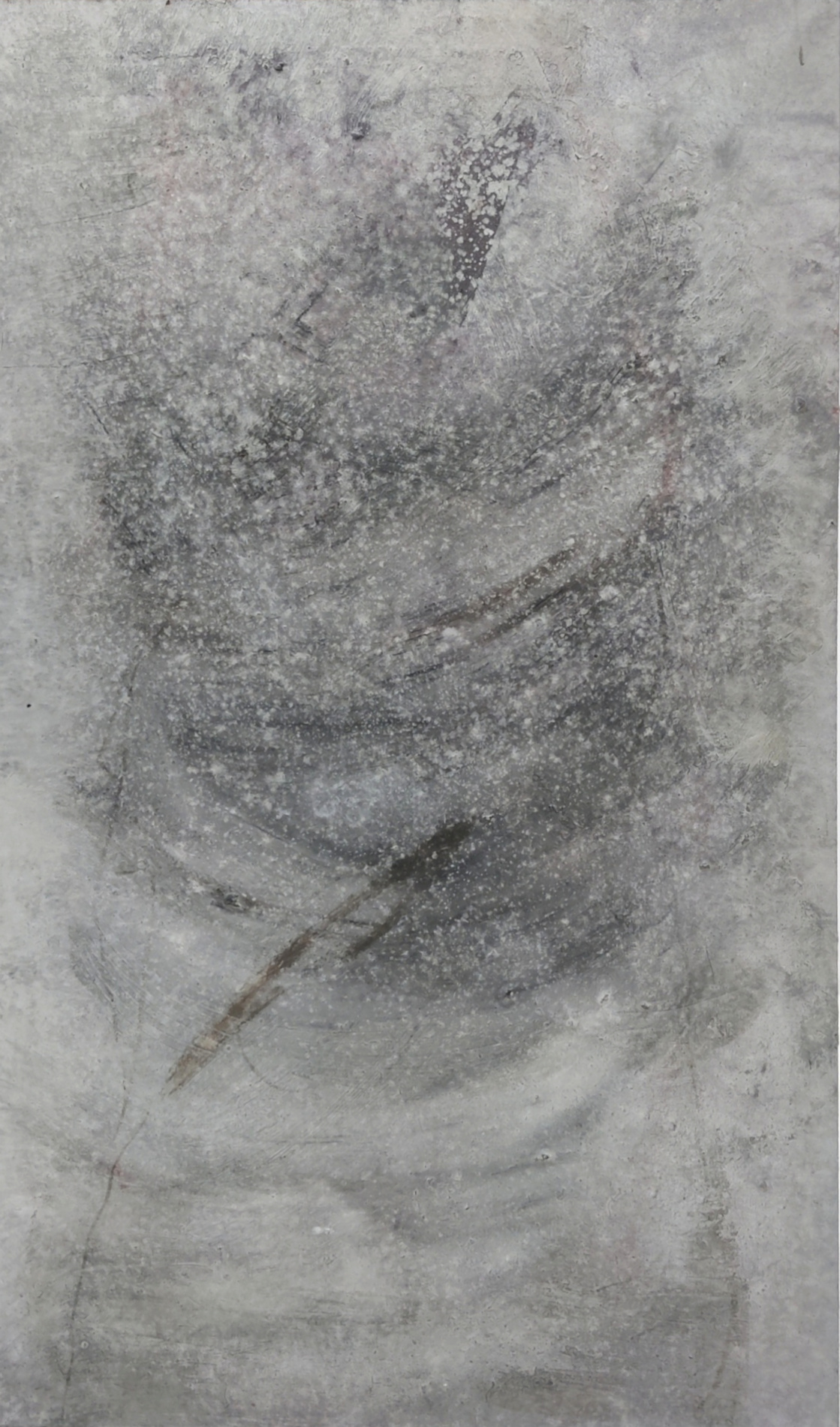 abstrakcja szaro-czarna