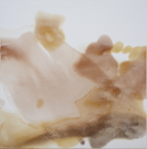 abstrakcja złoto-biała