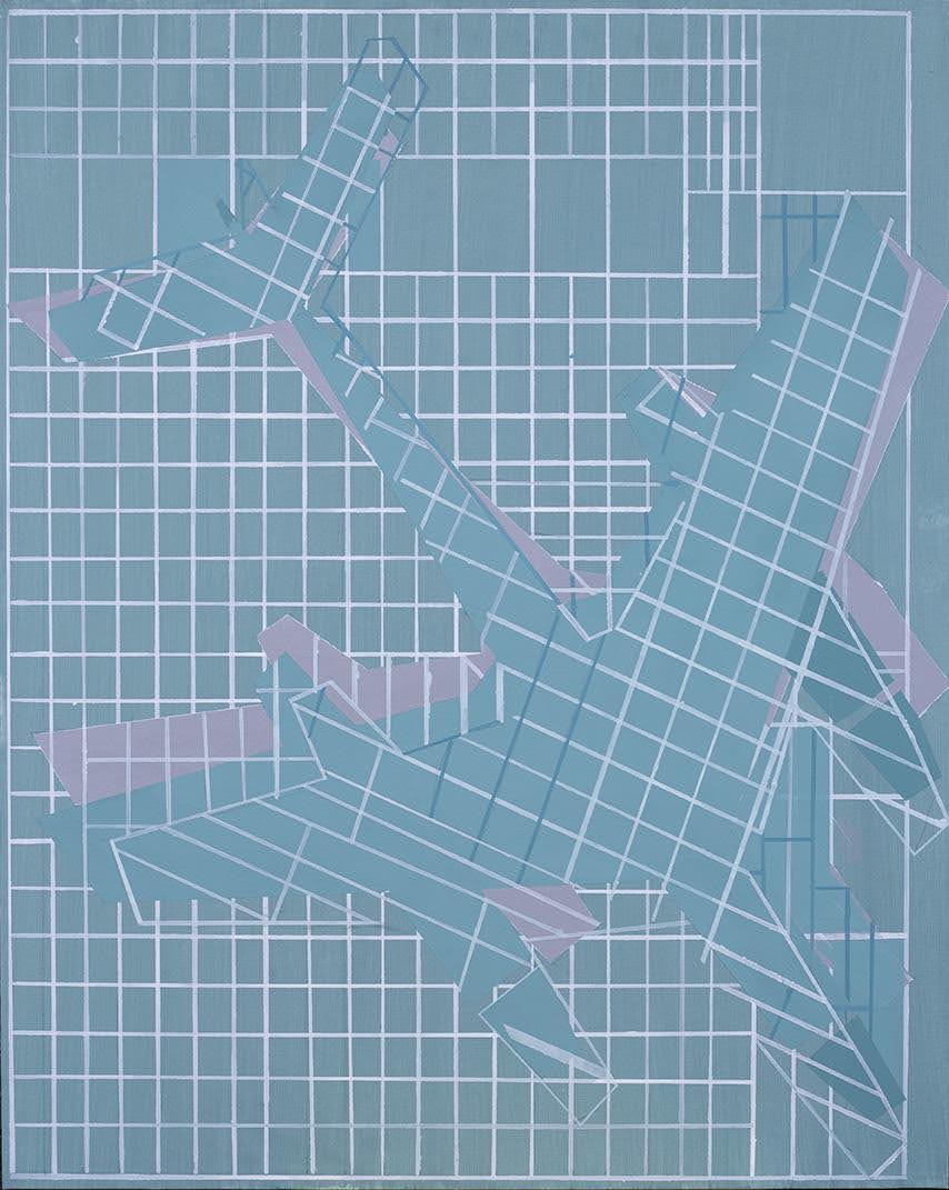 samolot naszkicowany na kartce w kratkę