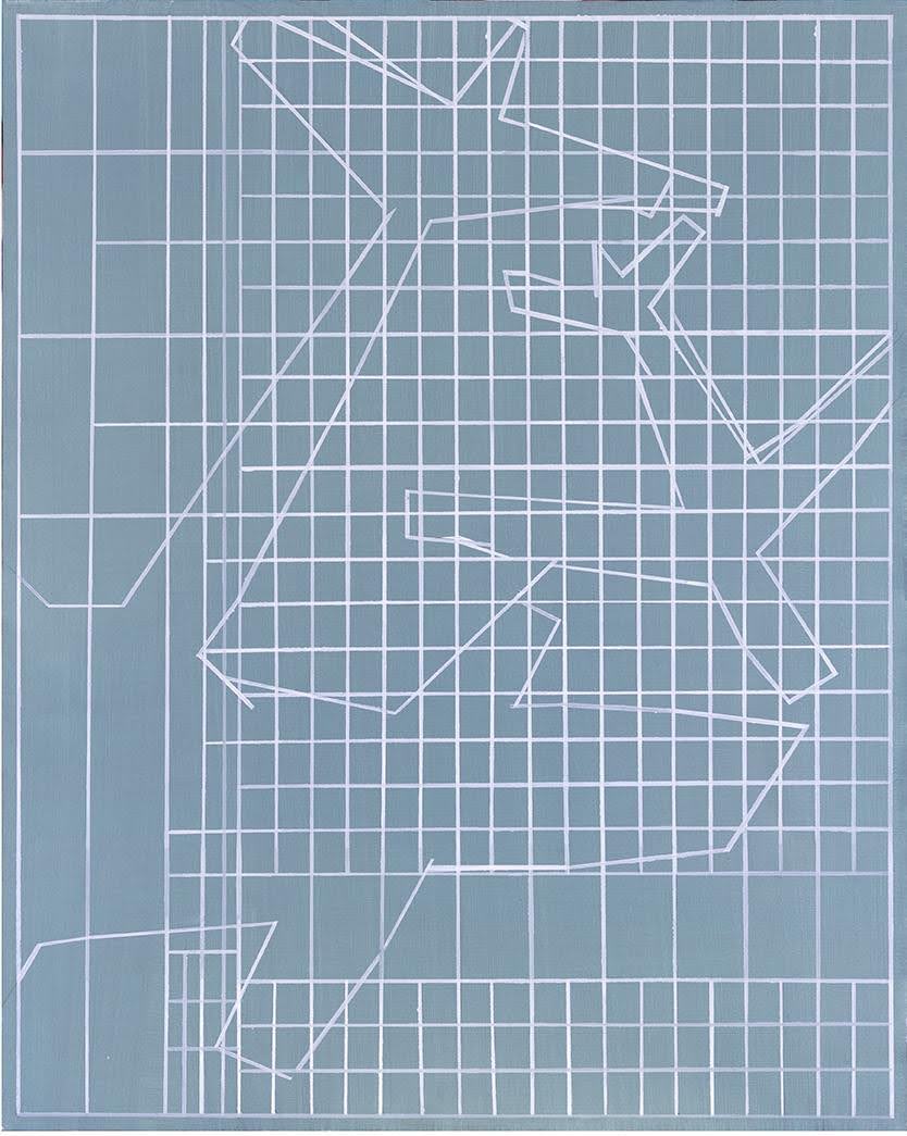 naszkicowane fragmenty samolotów na kratkowanym tle