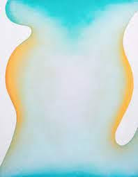 kompozycja z opływową formą  w delikatnej kolorystyce