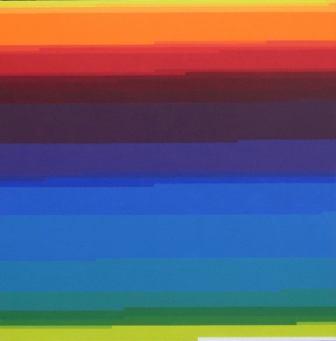 abstrakcja geometryczna różnokolorowe paski