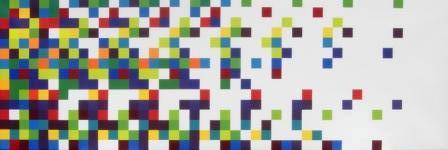 abstrakcja geometryczna różnokolorowa