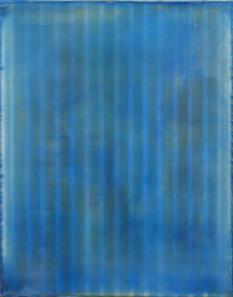 abstrakcja niebieski mały obraz