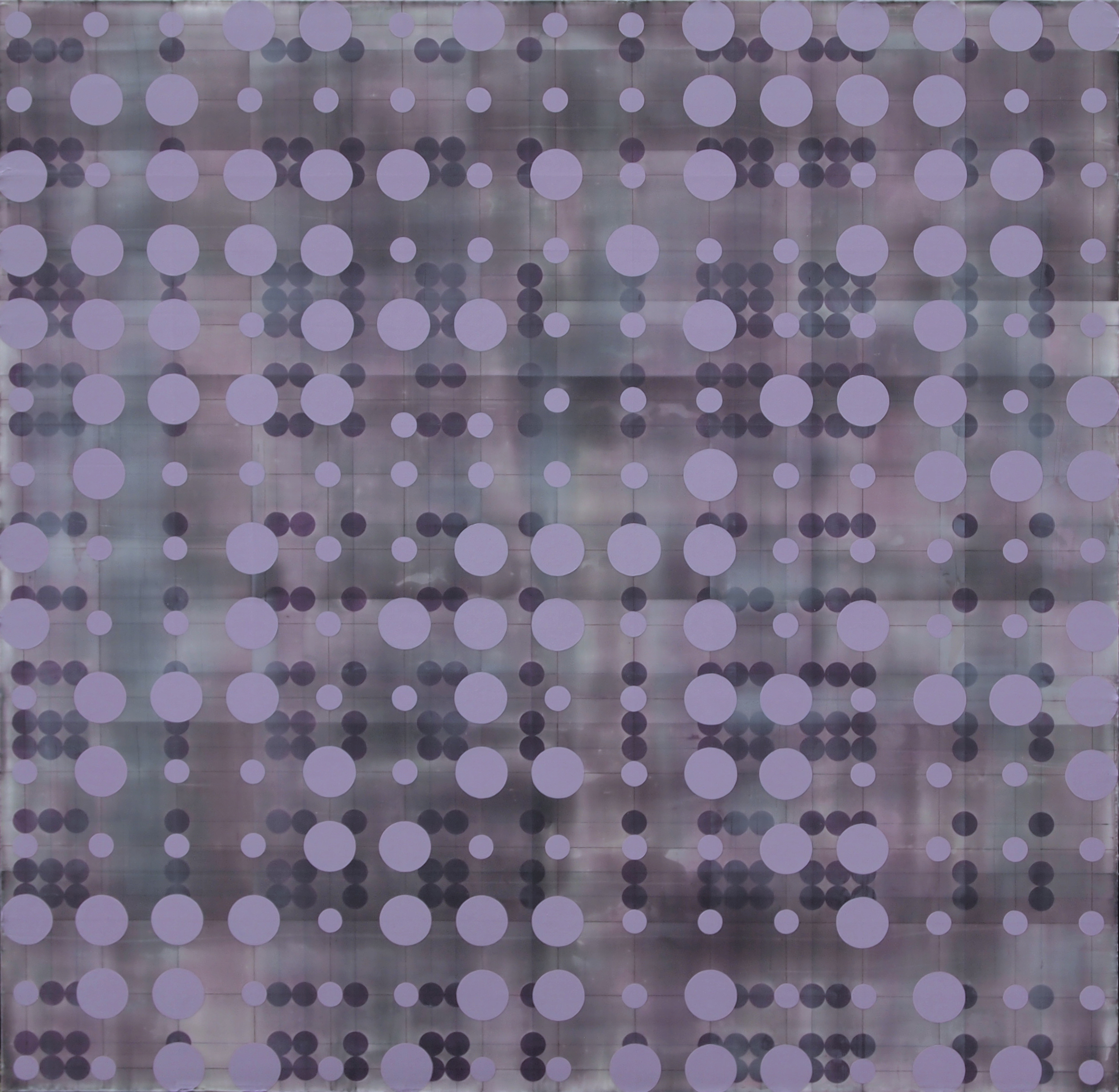 abstrakcja geometryczna kropki szary fioletowy