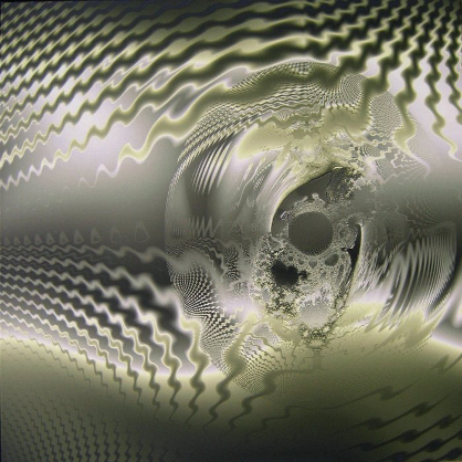 abstrakcja , fale, kolor blado zielony, ciepły szary