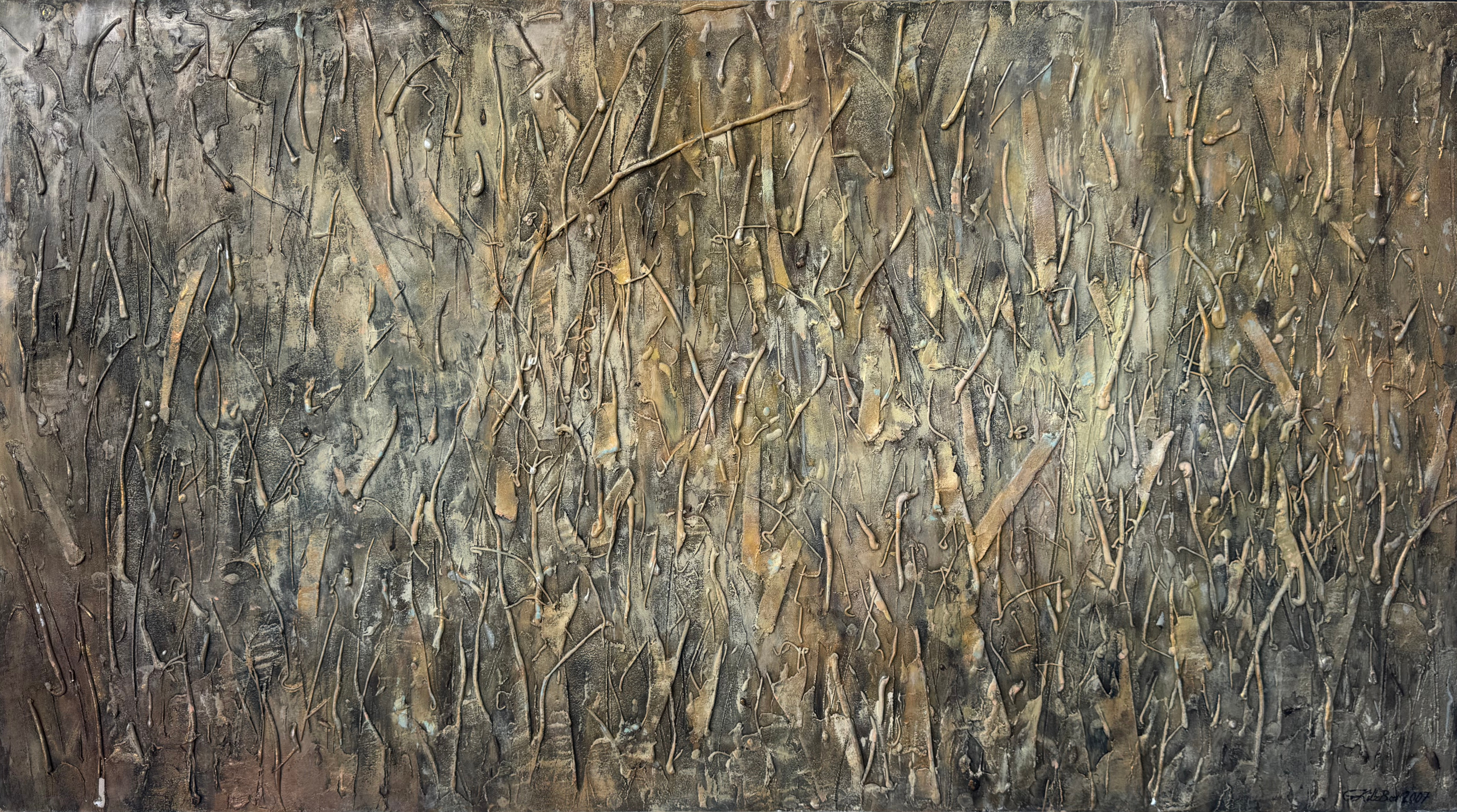 obraz abstrakcyjny, struktura, kolory ziemi