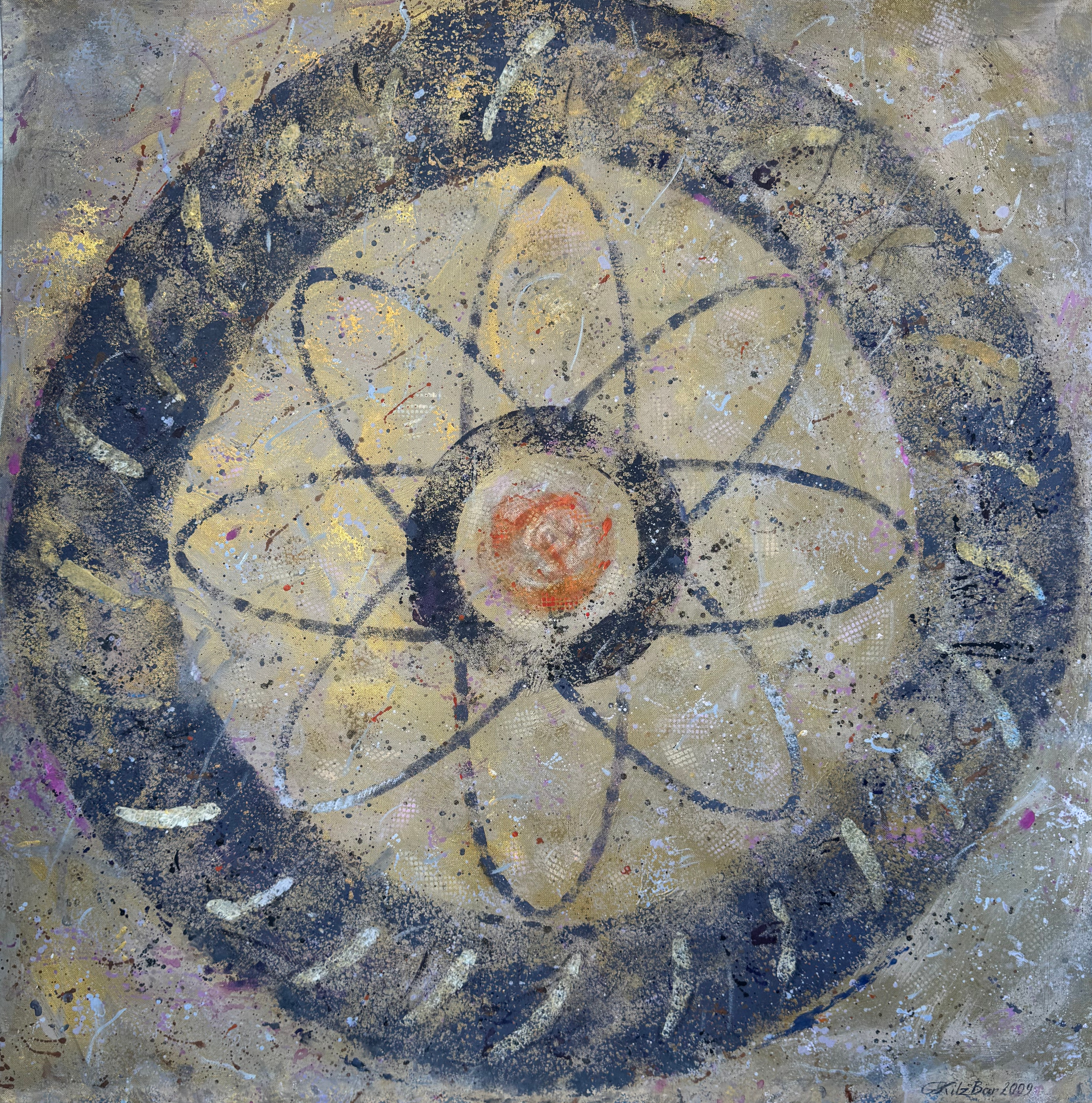 malarstwo figuratywne, koło , mandala