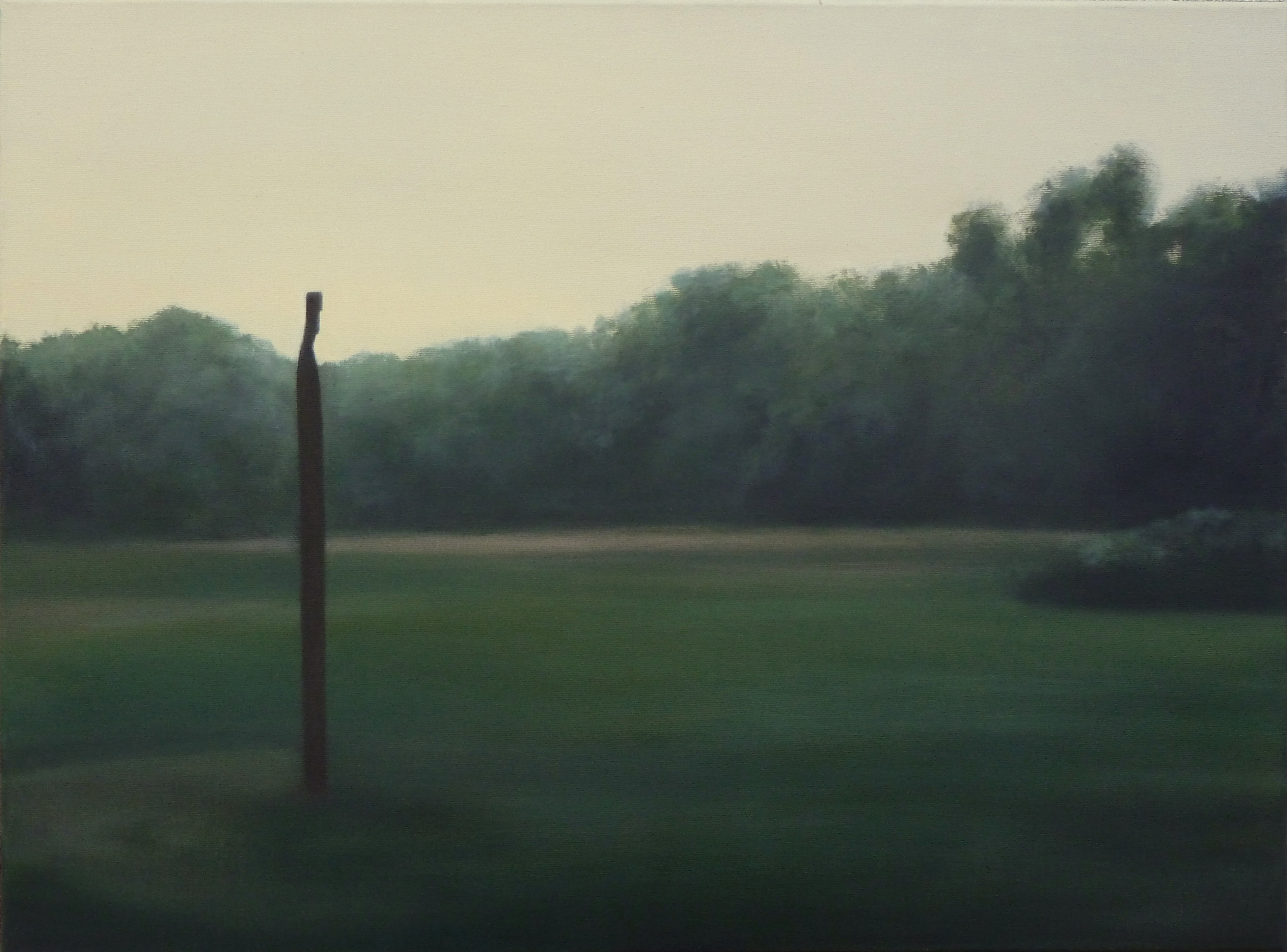 pejzaż, zmierzch, las