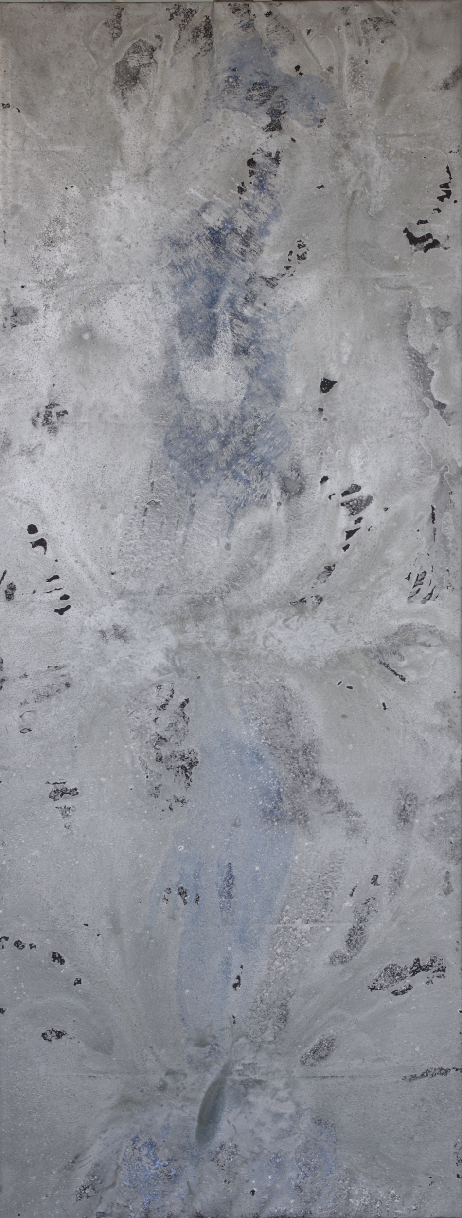 abstrakcja w szarościach, obraz wertykalny, minimalistyczny