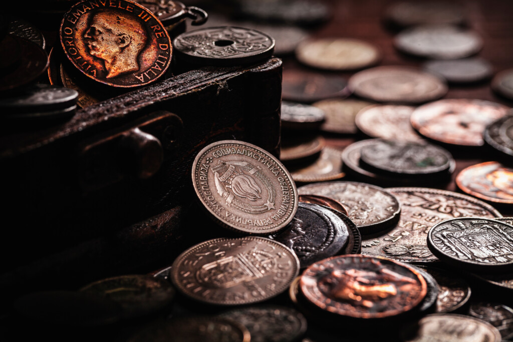 kolekcjonowanie starych monet